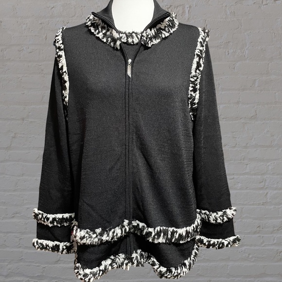 Elana by Tanner Viscose 2-Piece Cute Tank & Sweater! Size 14 - Picture 6 of 8